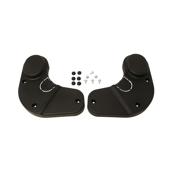 A & I Products Seat Side Cover Set, F10 Seat, Two Side Plastic Covers, Screws, Plastic Taps 10" x5.5" x3" A-F10SC - main